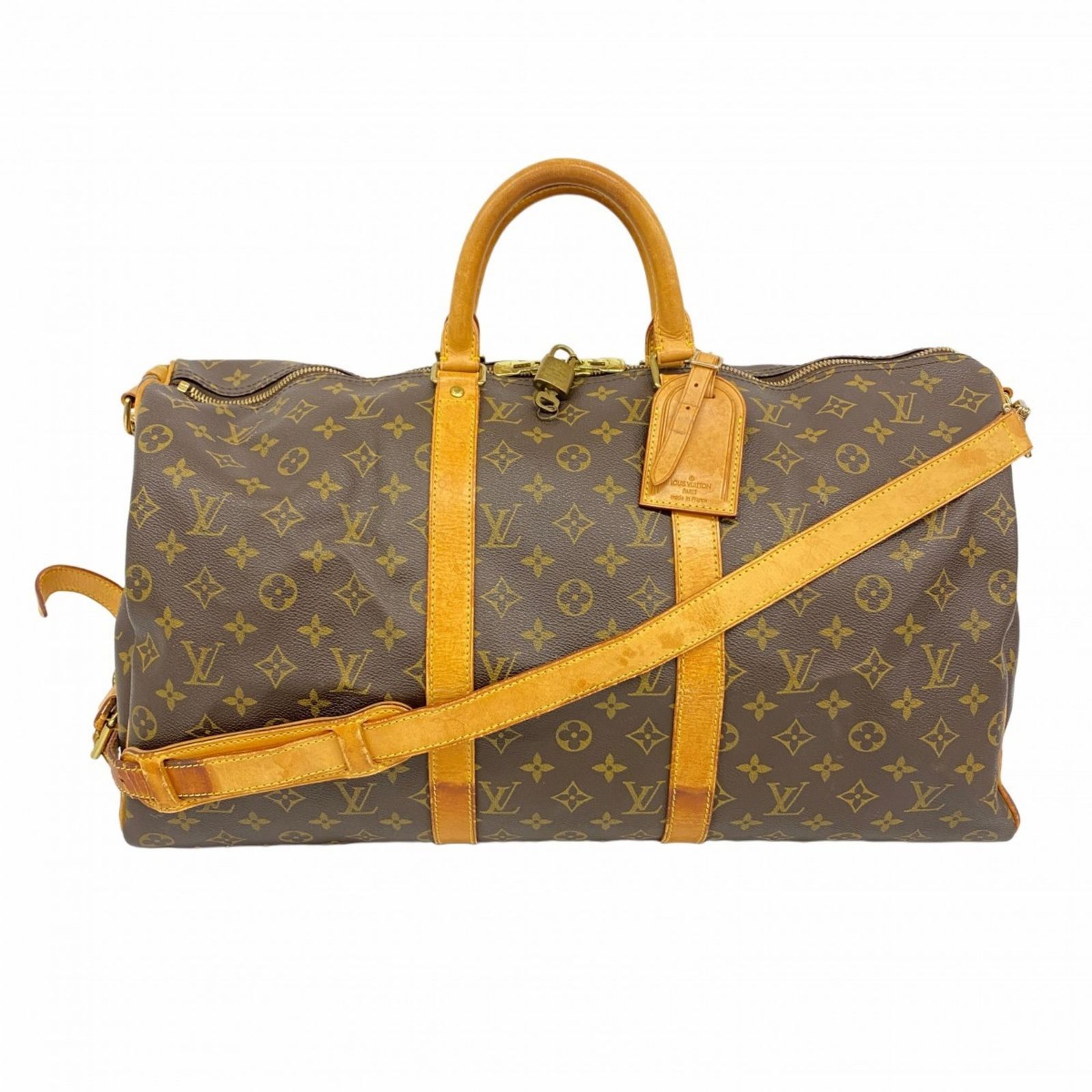 ルイ ヴィトン Louis Vuitton バッグ ボストンバッグ モノグラム キーポルバンドリエール50 M 41416 ブラウンメンズ レディース