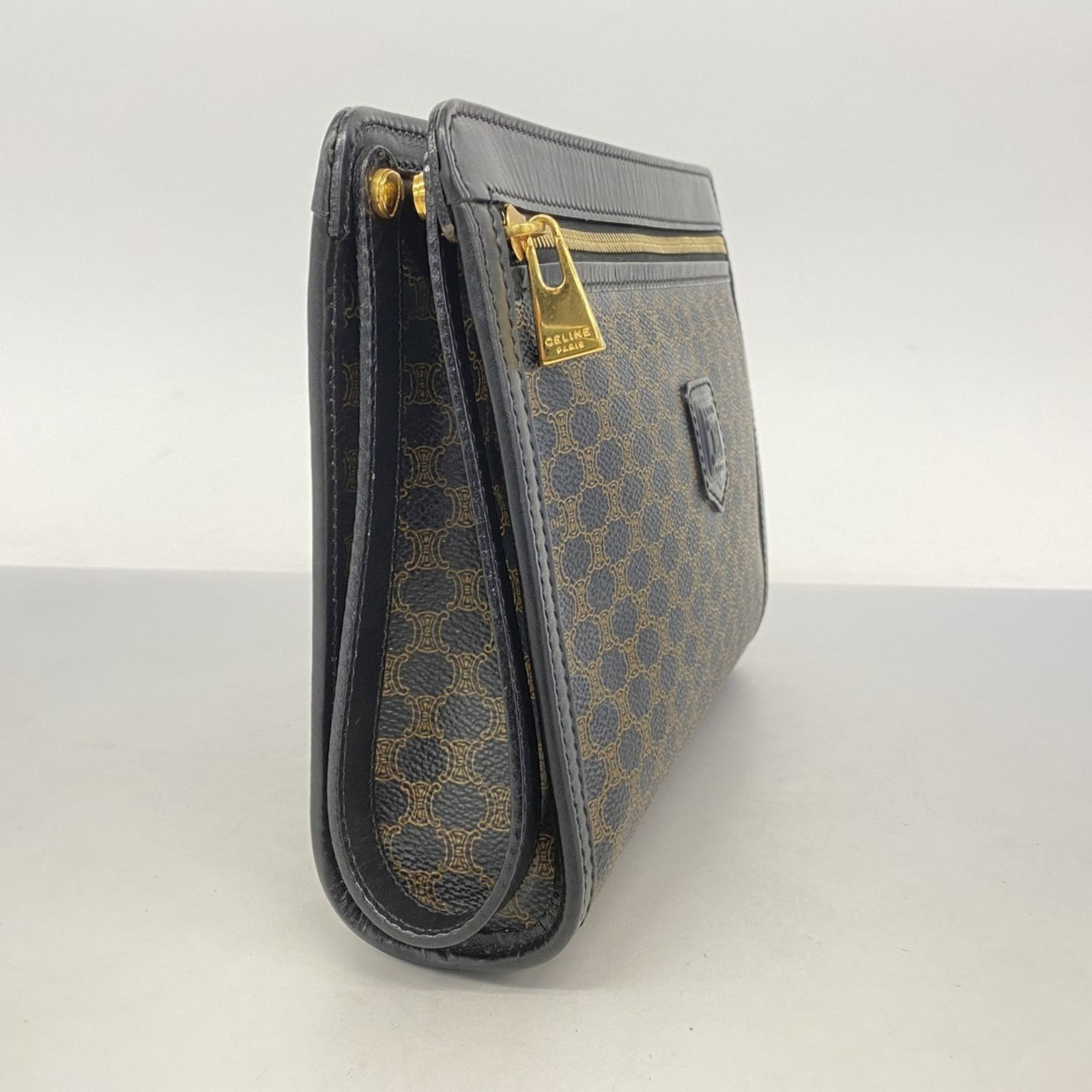 セリーヌ(Celine) セリーヌ クラッチバッグ マカダム ブラック