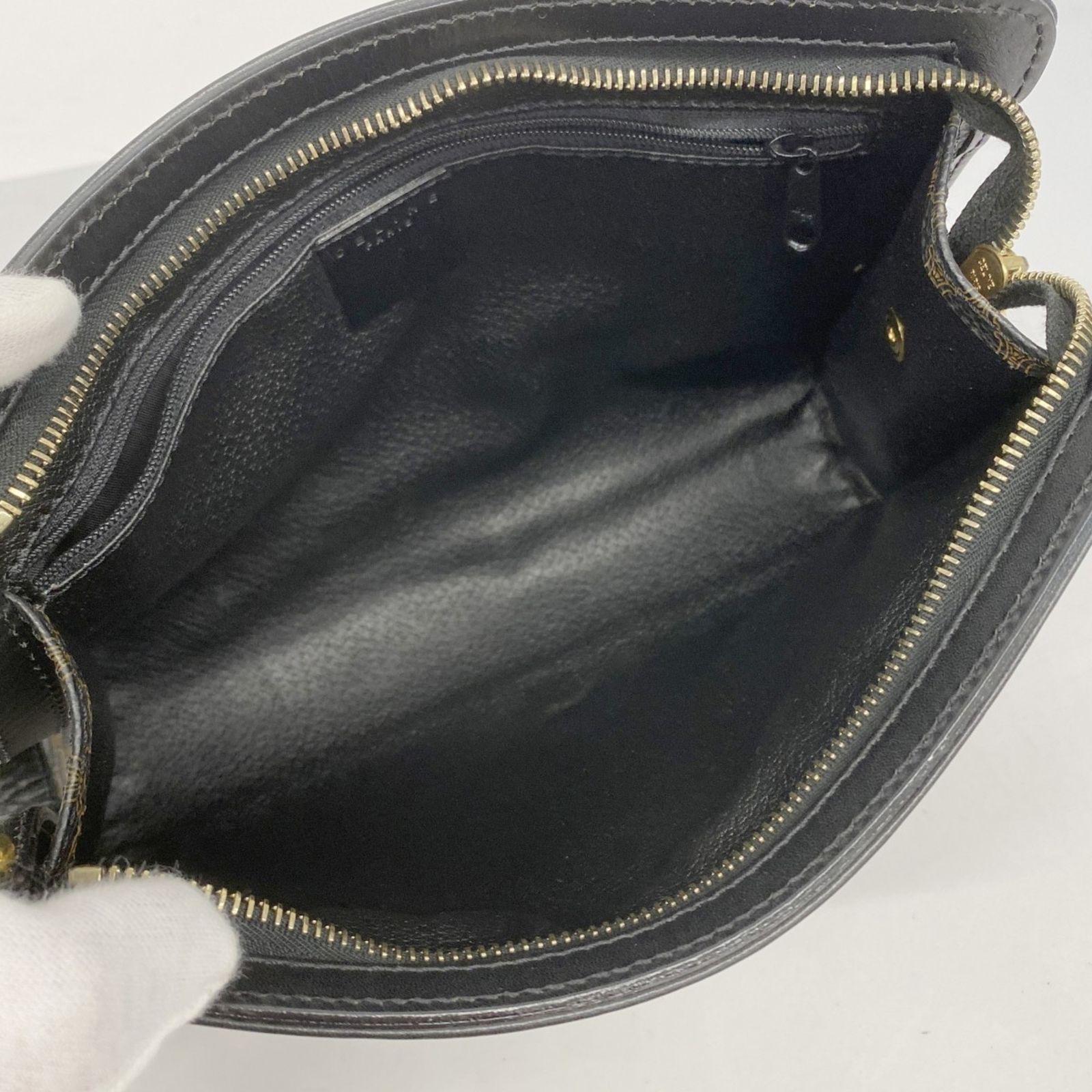 セリーヌ(Celine) セリーヌ クラッチバッグ マカダム ブラック