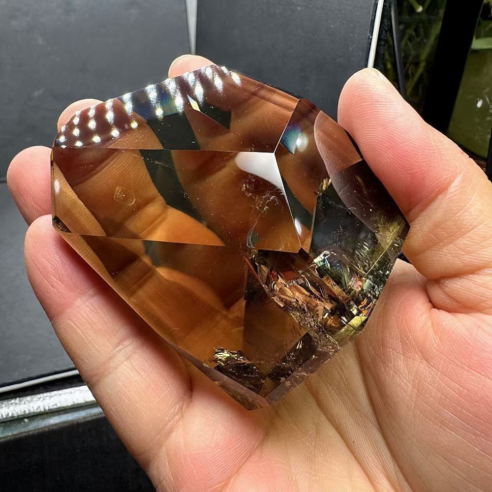 AAA級天然シトリン原石B 1206 YS 1203179 379 A