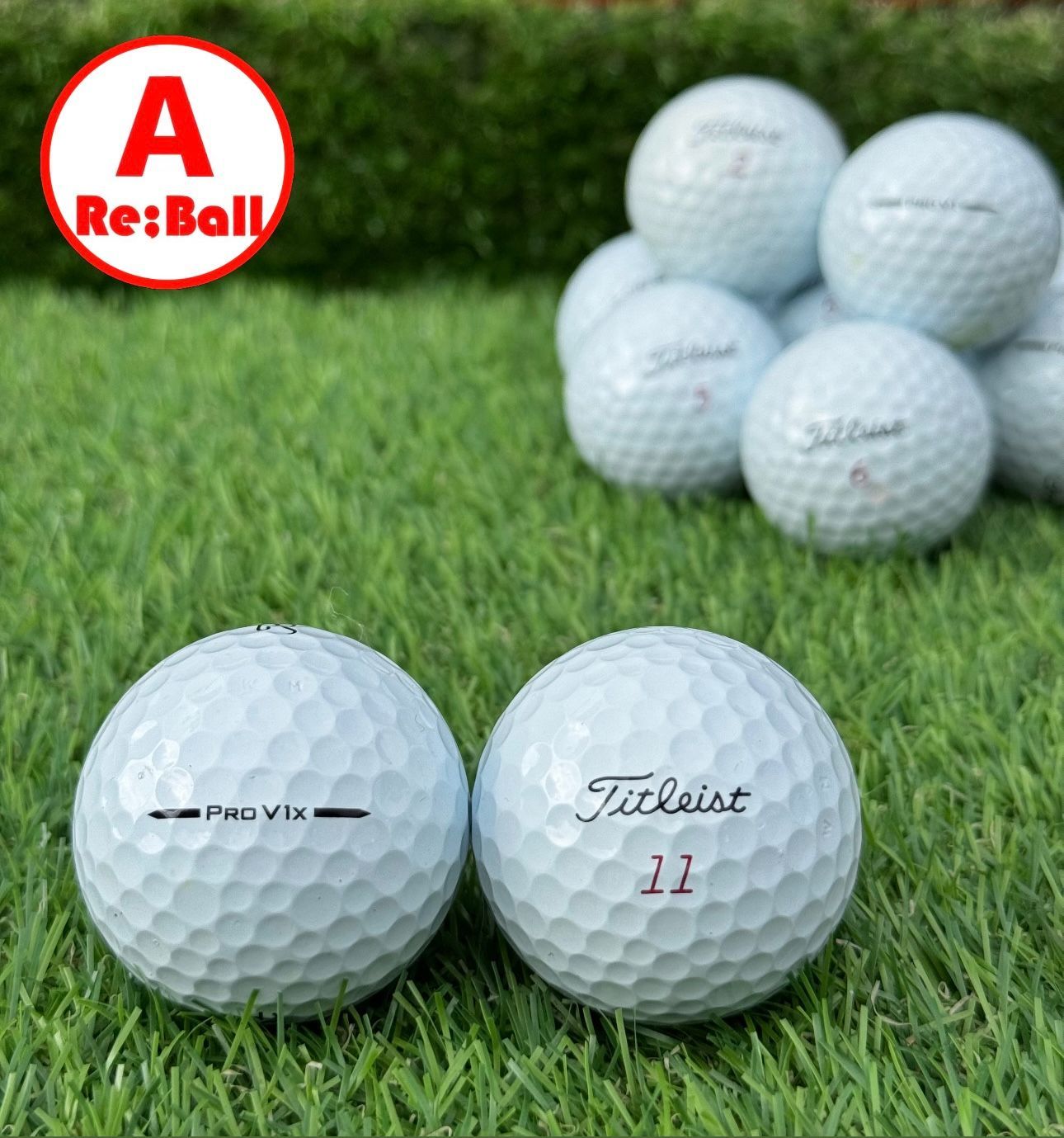 Titleist タイトリスト PRO v1x 2025年モデル◇12球【A級ランク】WHITE