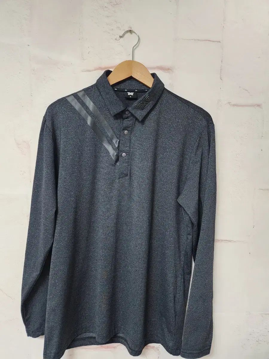 PXG チャコール色 ポロ Tシャツ XL