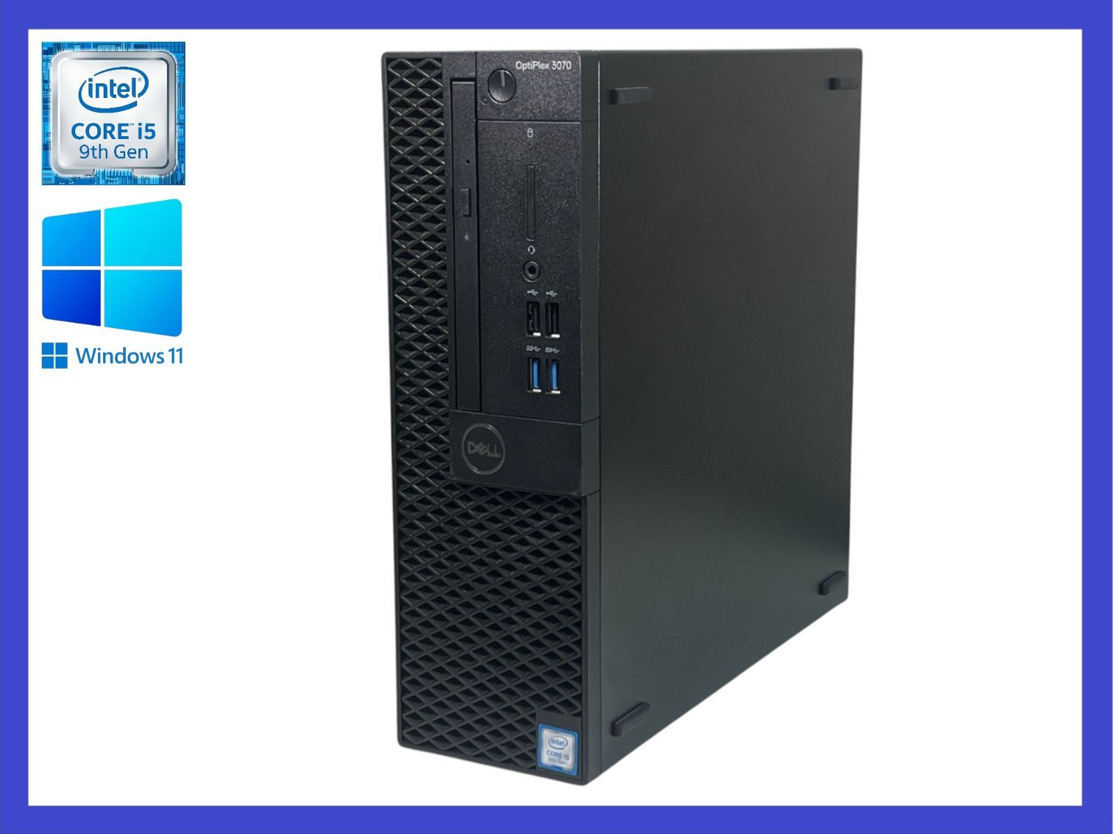 Dell OptiPlex 3070 CPU i 5 9500 第9世代 メモリ4 GB 15日間 Windows 11 Pro デスクトップPC すぐに使えます