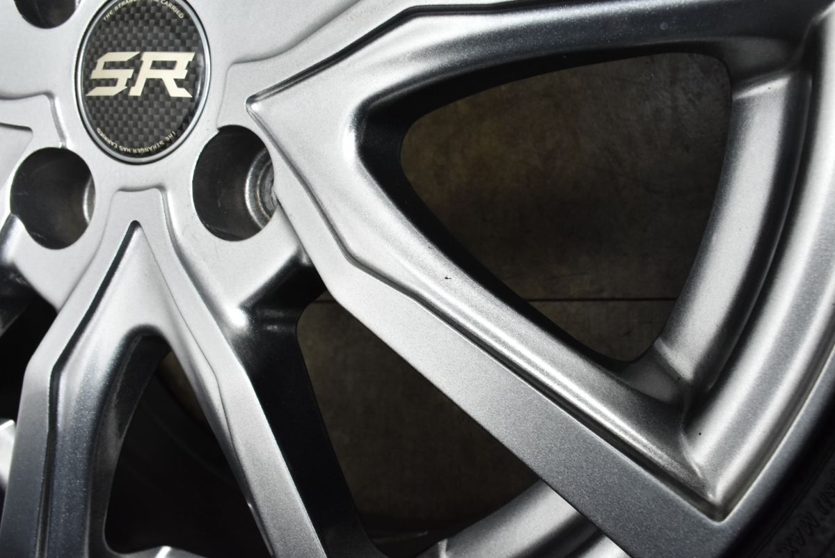  程度良好品 エルベ Vスポーク 15 in 5 J 42 PCD 100 ヨコハマ アイスガード iG 60 175 65 R アクア ヴィッツ フィット キューブ 可 15インチ タイヤ ホイールセット