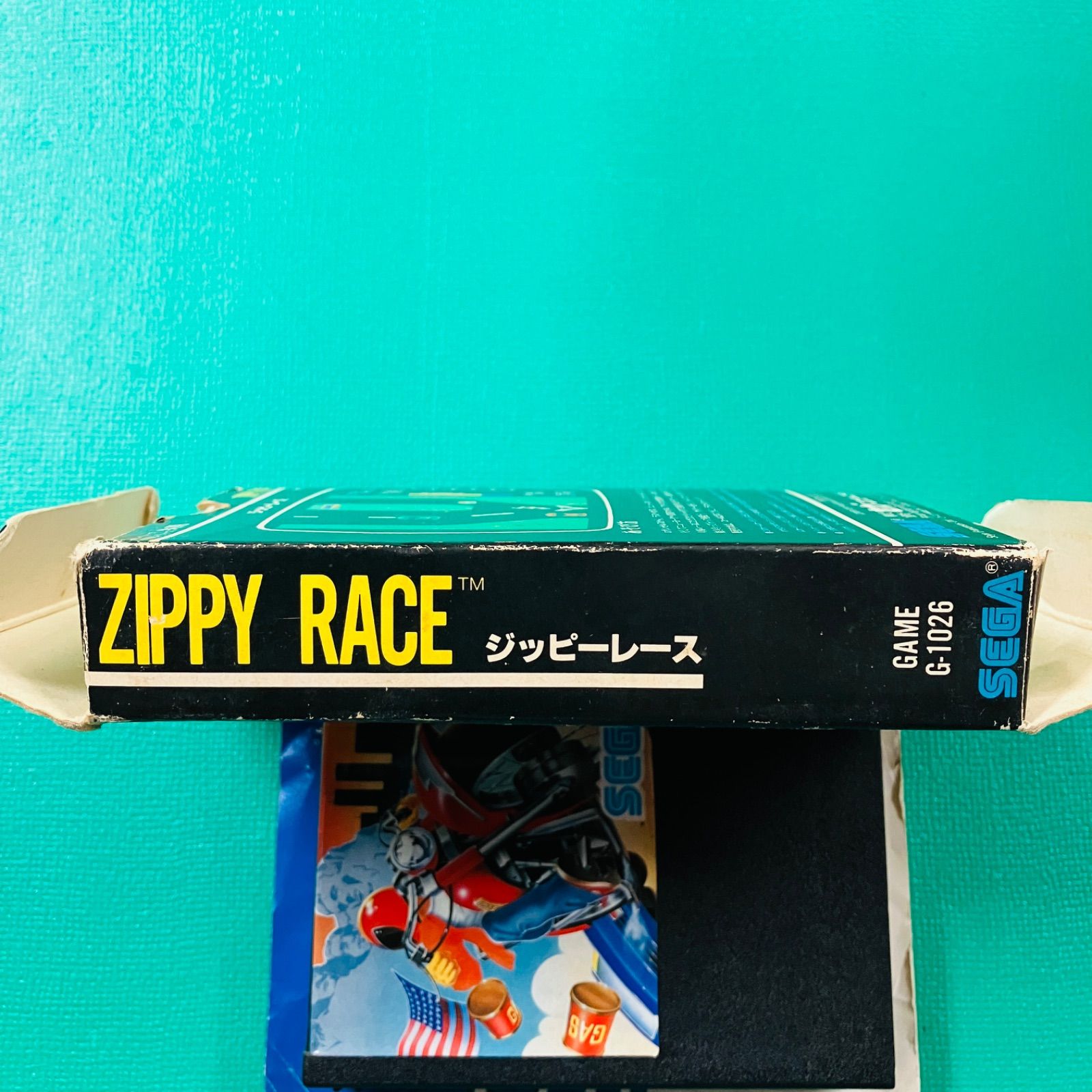 箱 取説あり】SEGA MARKIII ジッピーレース ZIPPY RACE セガ マークIII