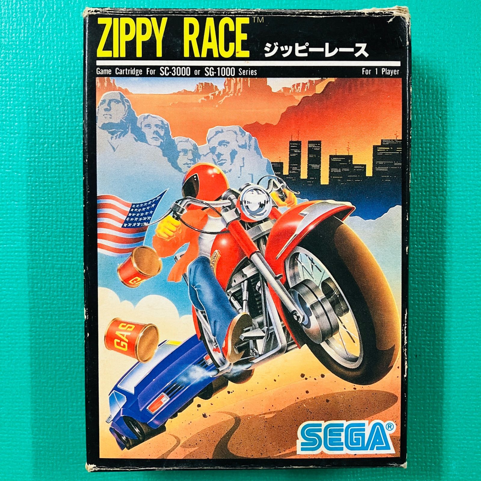箱 取説あり】SEGA MARKIII ジッピーレース ZIPPY RACE セガ マークIII