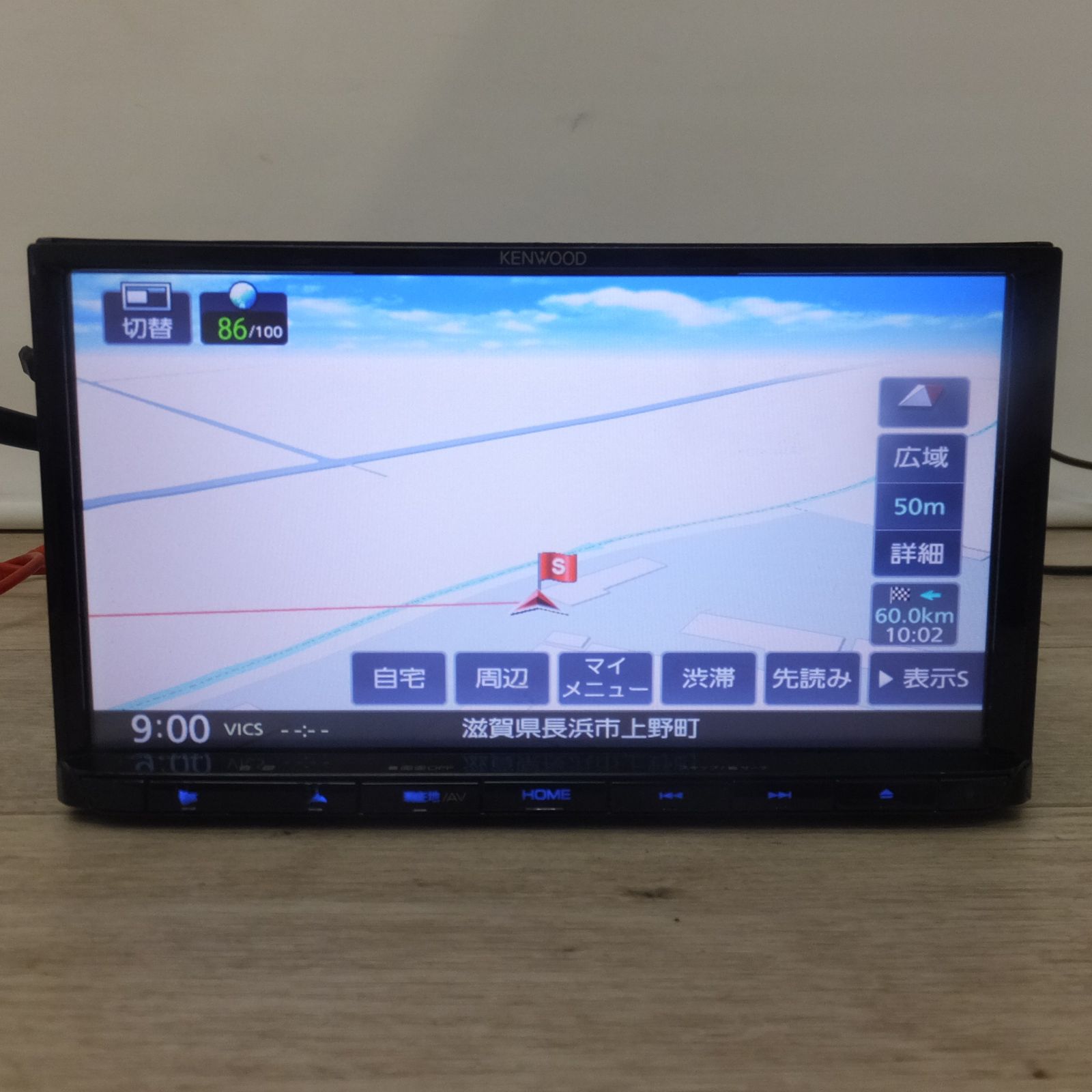 ケンウッド KENWOOD メモリーナビゲーション MDV D 304 72