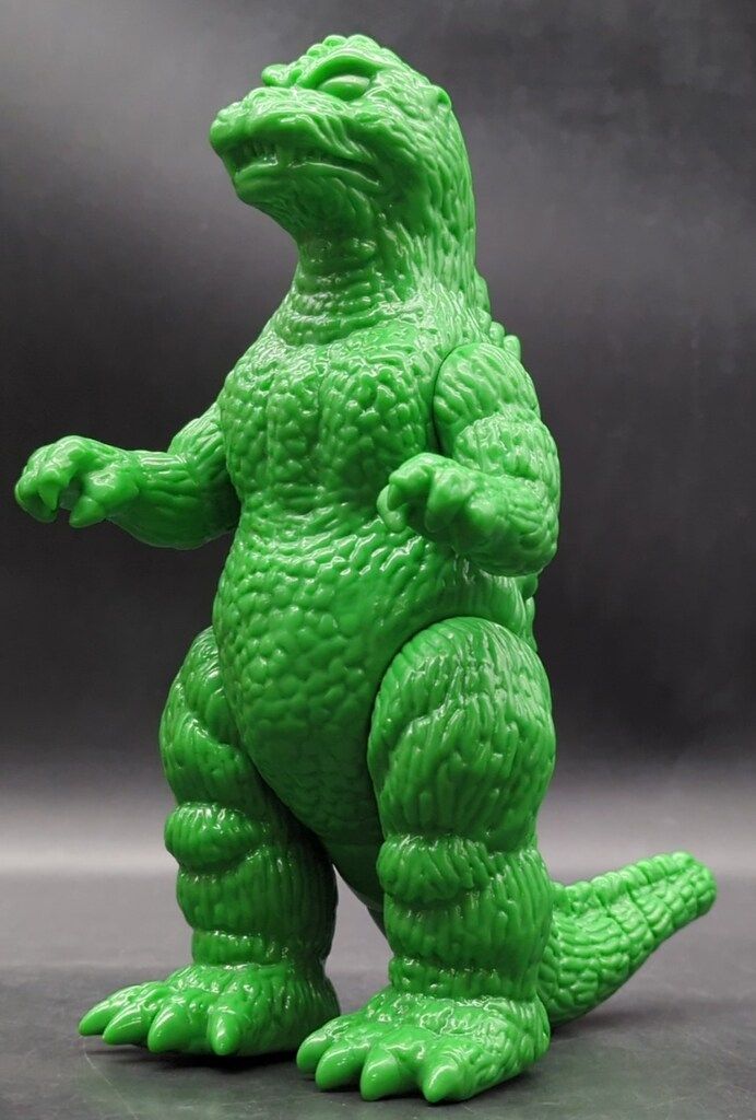 M1号 ゴジラビデオファンクラブ限定 ビオゴジ（黄緑色未塗装）ソフビ M1号 ベスト ゴジラビデオファンクラブ限定 ビオゴジ (黄緑色未塗装