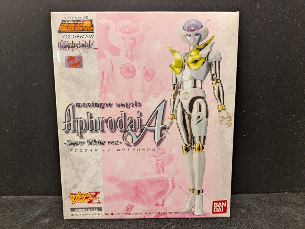 バンダイ 超合金魂 アフロダイA スノーホワイト GX-08MAW