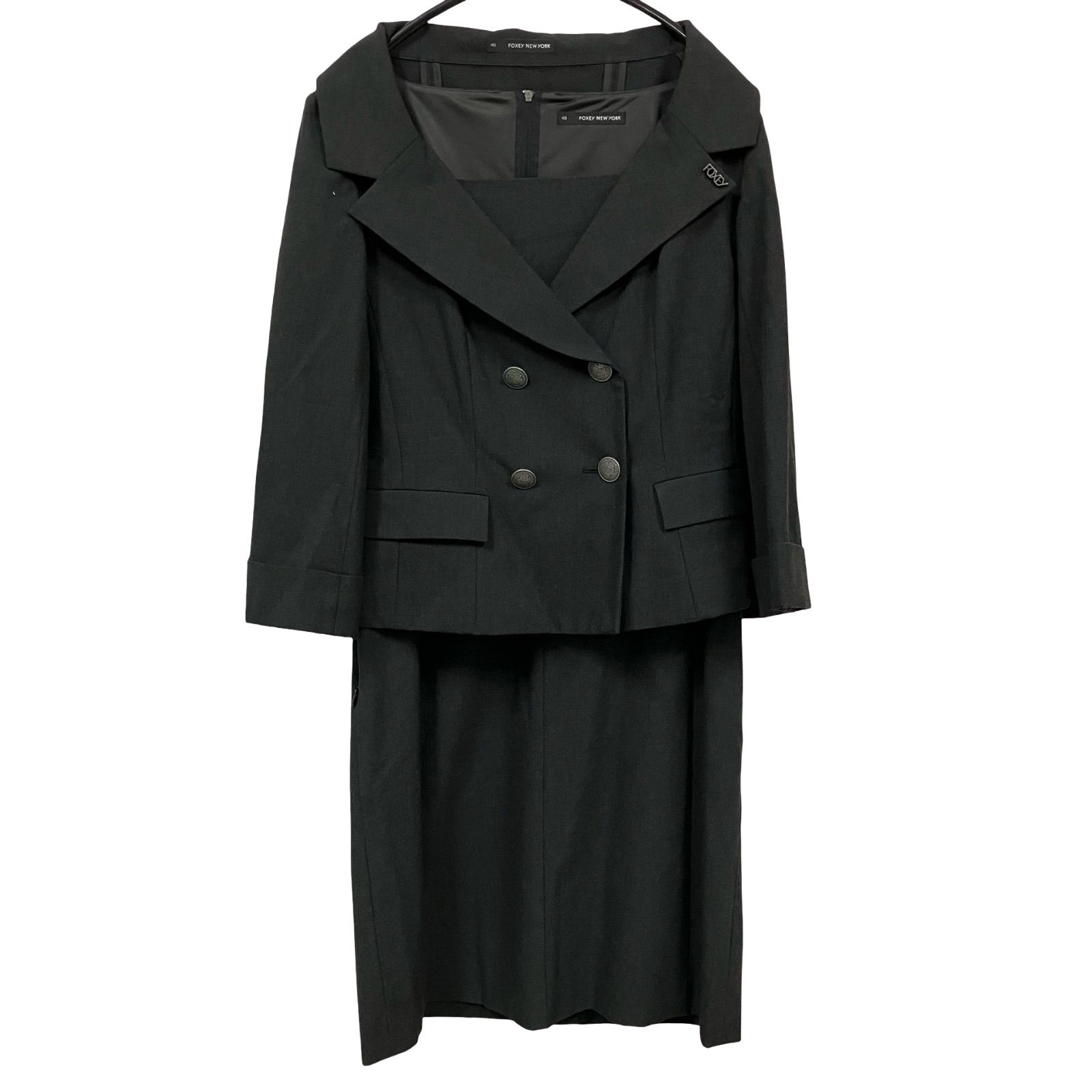 FOXEY NEWYORK ブラック42/フォーマル ジャケット 黒 SUITS Your Style