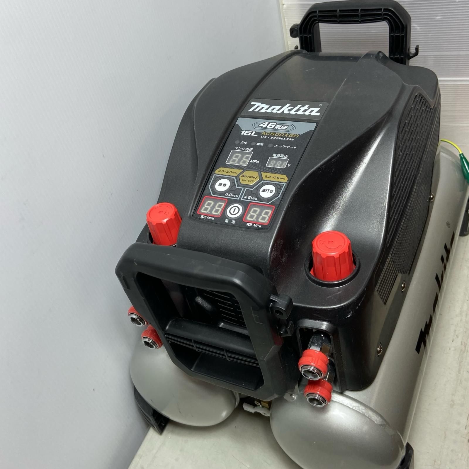 ΦΦMAKITA マキタ 高圧 エアコンプレッサ 16 L ブラック