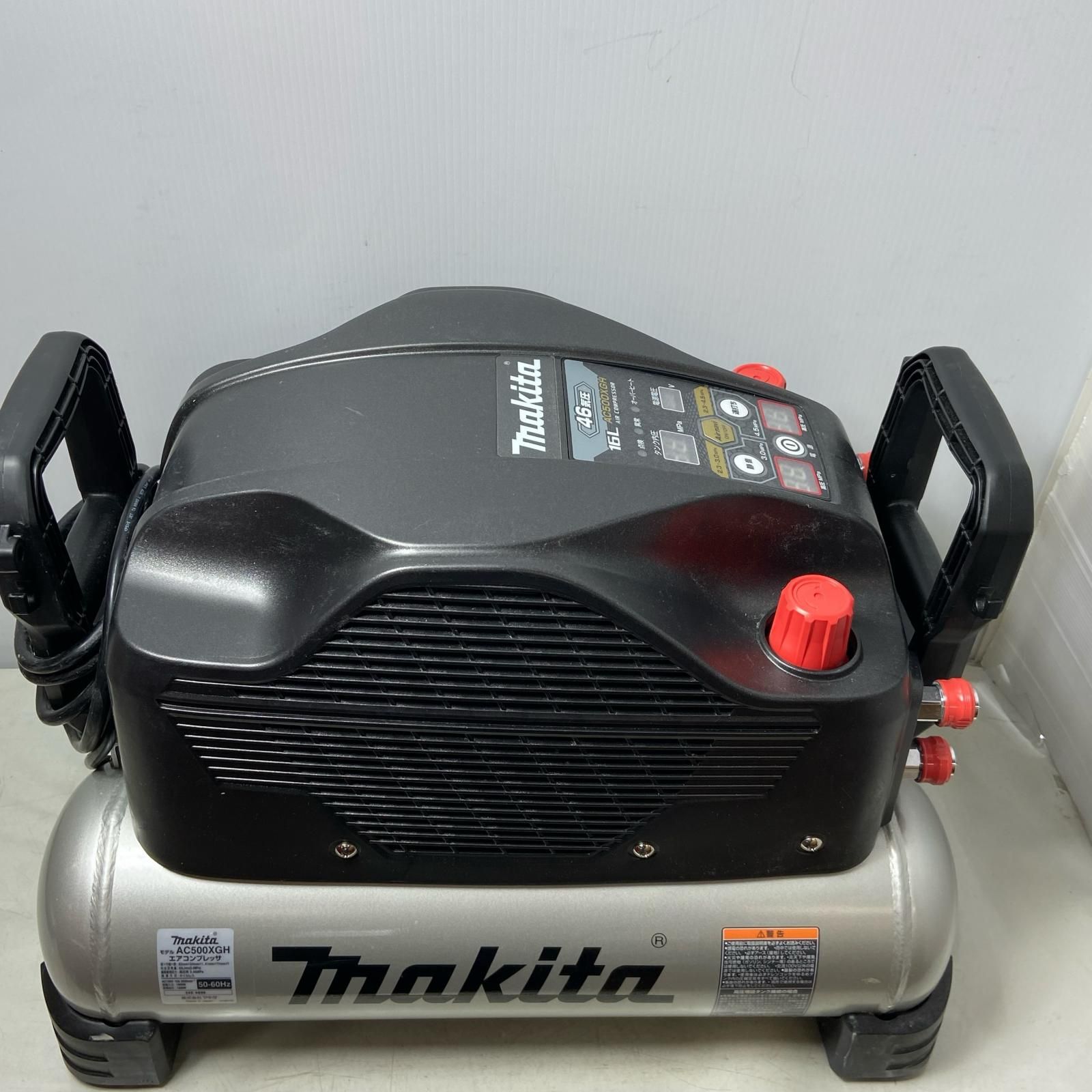  ΦΦMAKITA マキタ 高圧 エアコンプレッサ 16 L ブラック その他 電動工具 エア工具