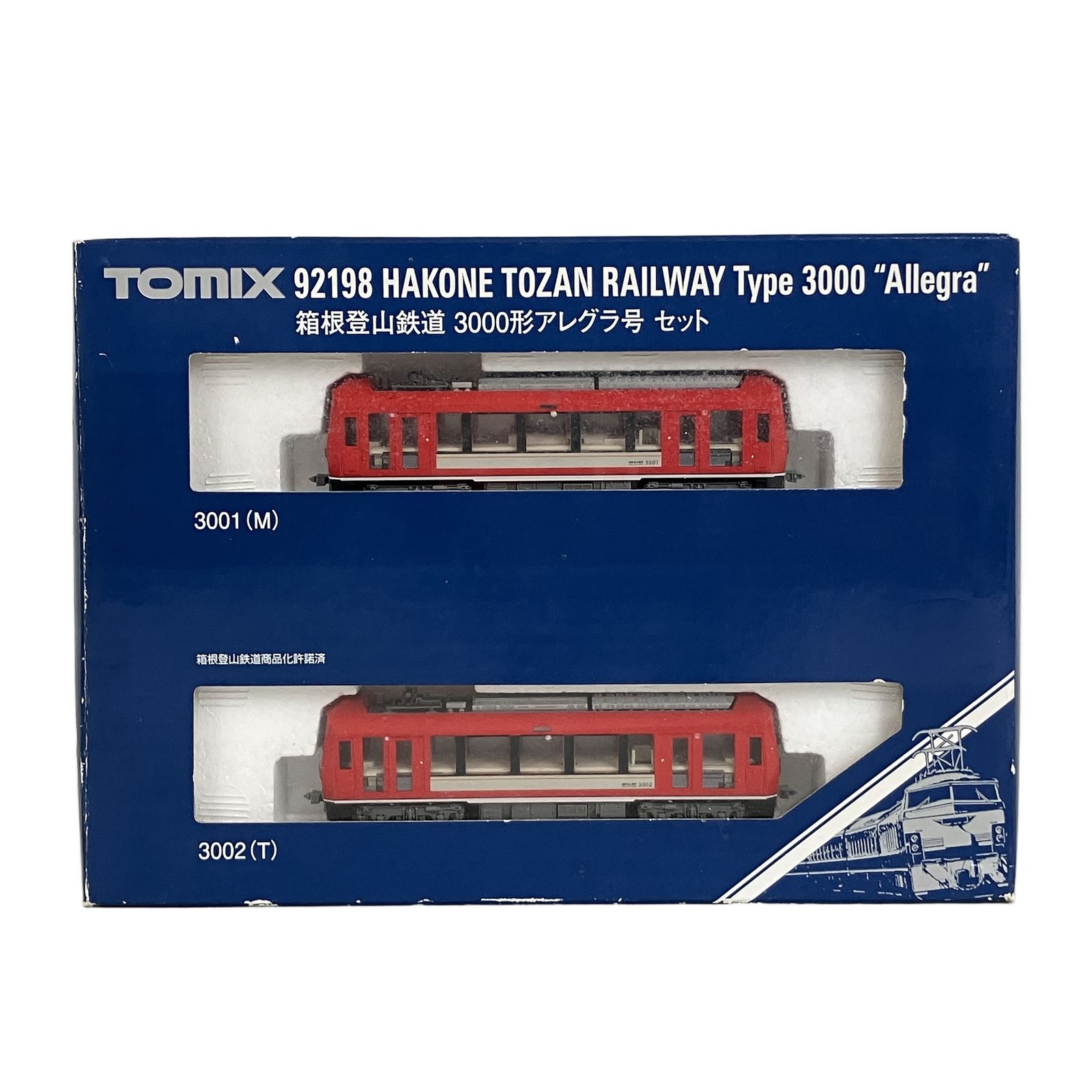 TOMIX 92198 箱根登山鉄道 3000形 アレグラ号セット 鉄道模型 N 中古
