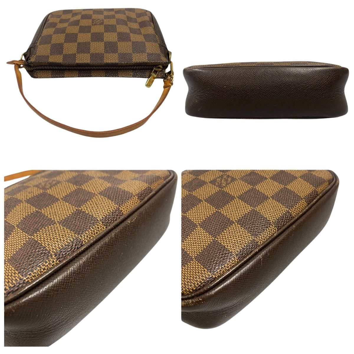  LOUIS VUITTON ルイヴィトン ダミエ トゥルースメイクアップ ポーチ 品 N 51982 ブラウン ポーチ バッグ