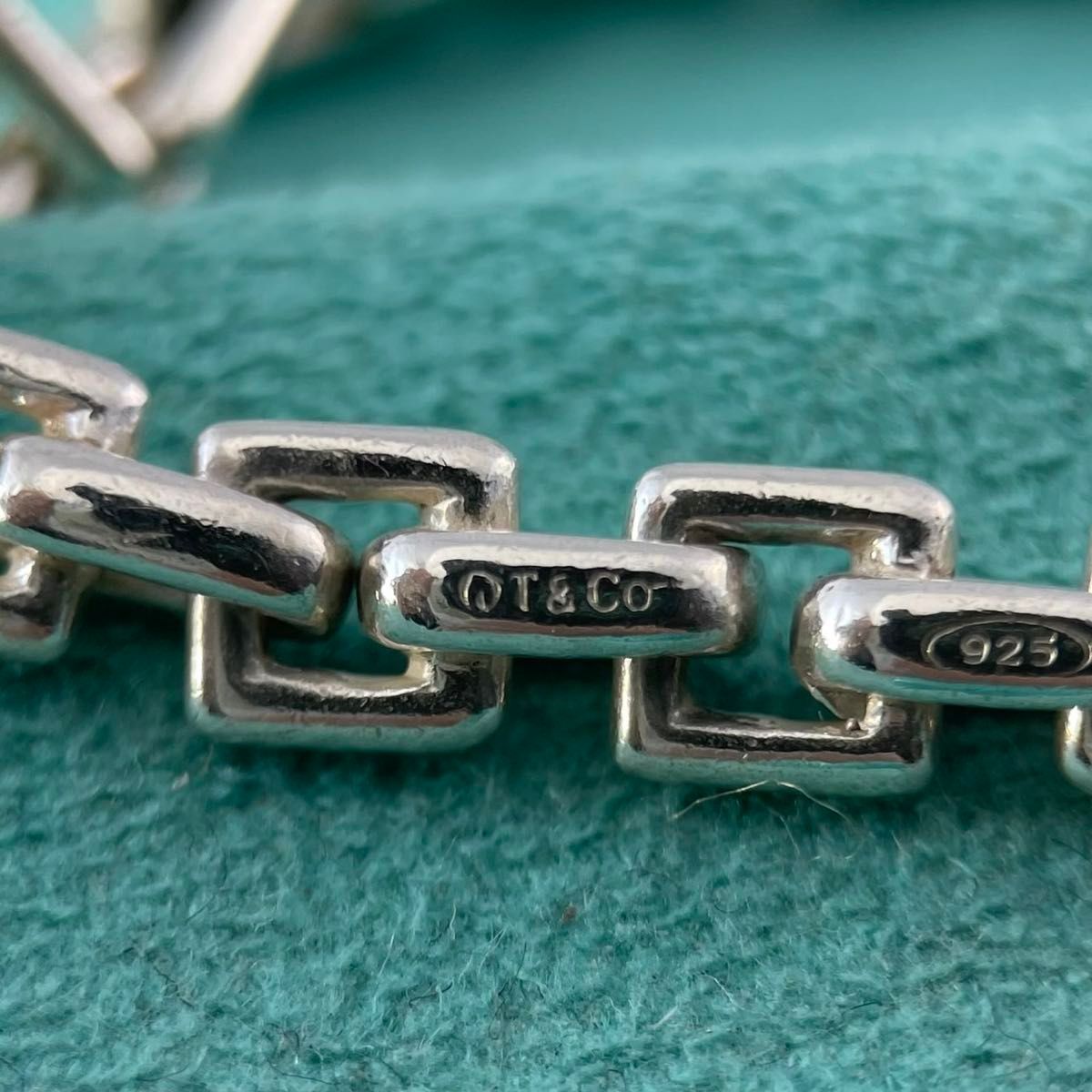 ティファニー オーバル スクエア リンク チェーン ブレスレット WP1fe