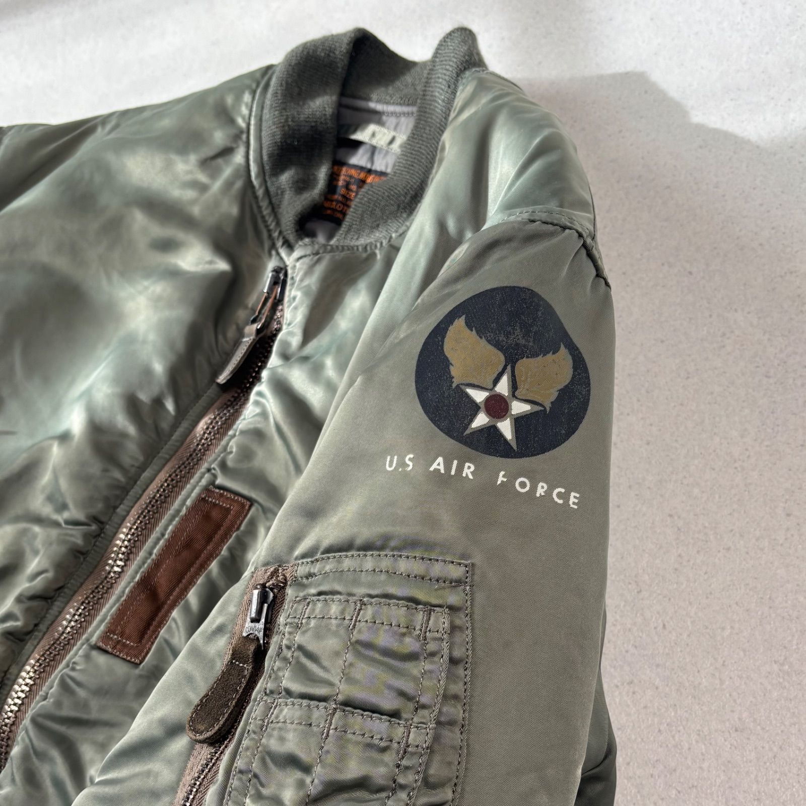 CAB CLOTHING flight jacket type B-15C ma1 ma-1 キャブクロージング