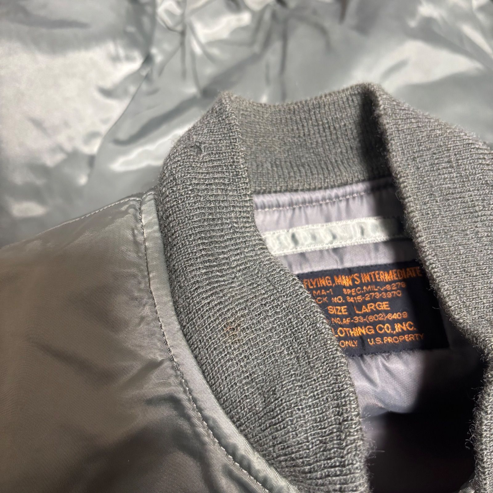 CAB CLOTHING flight jacket type B-15C ma1 ma-1 キャブクロージング