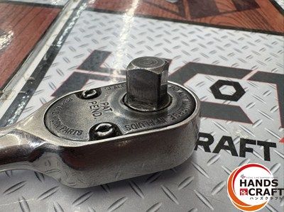 □【中古】Snap-on スナップオン F80 ラチェットハンドル 差込角 3/8 