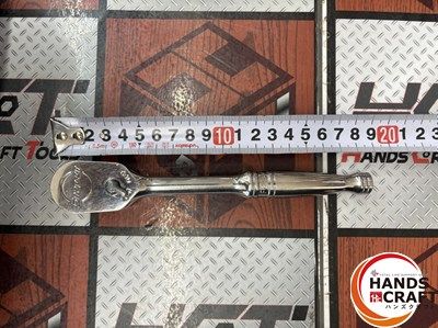 □【中古】Snap-on スナップオン F80 ラチェットハンドル 差込角 3/8 