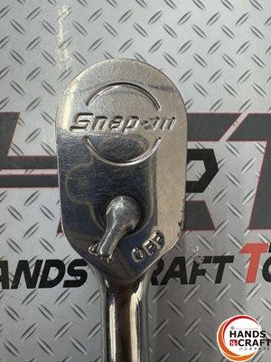 □【中古】Snap-on スナップオン F80 ラチェットハンドル 差込角 3/8 