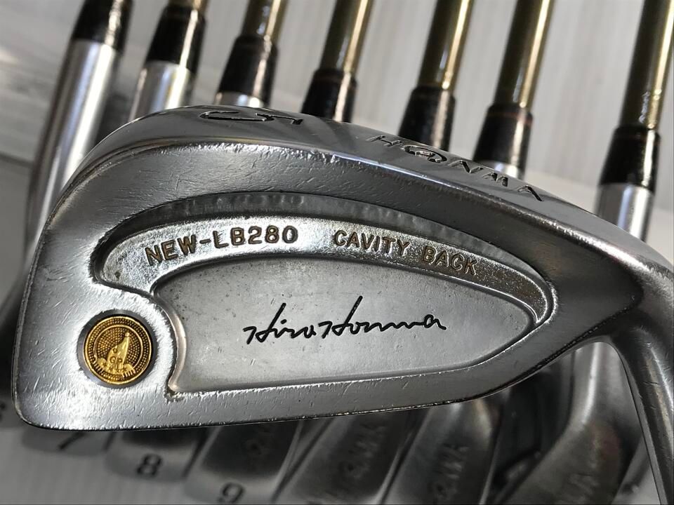 ホンマゴルフ LB-280 スーパーフェライトカーボン 4 S アイアンセット 最短