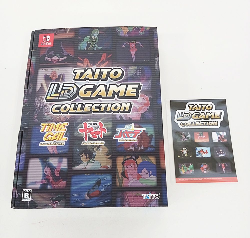 Nintendo Switch タイトーLDゲームコレクション 特装版 特典のステッカー付き Blu-ray MA 1 G 231-1058