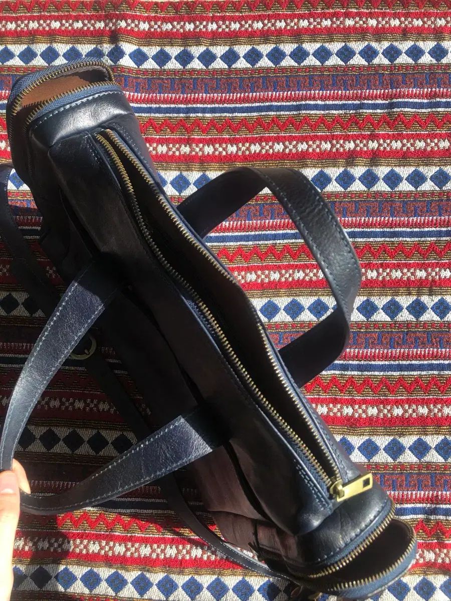 イタリア ヴィンテージ ネイビー ブリーフケース ビジネスバッグ バッグ メンズ