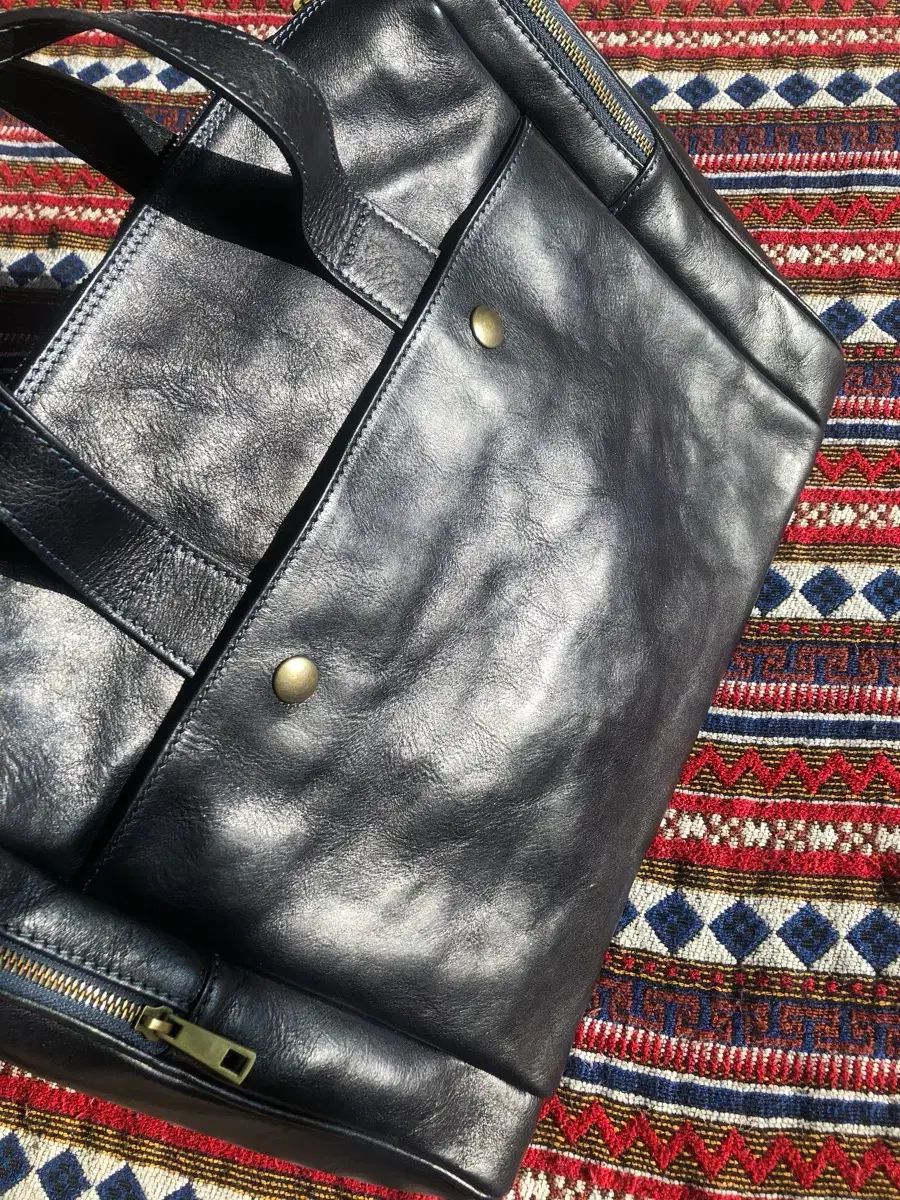 ネイビー ブリーフケース