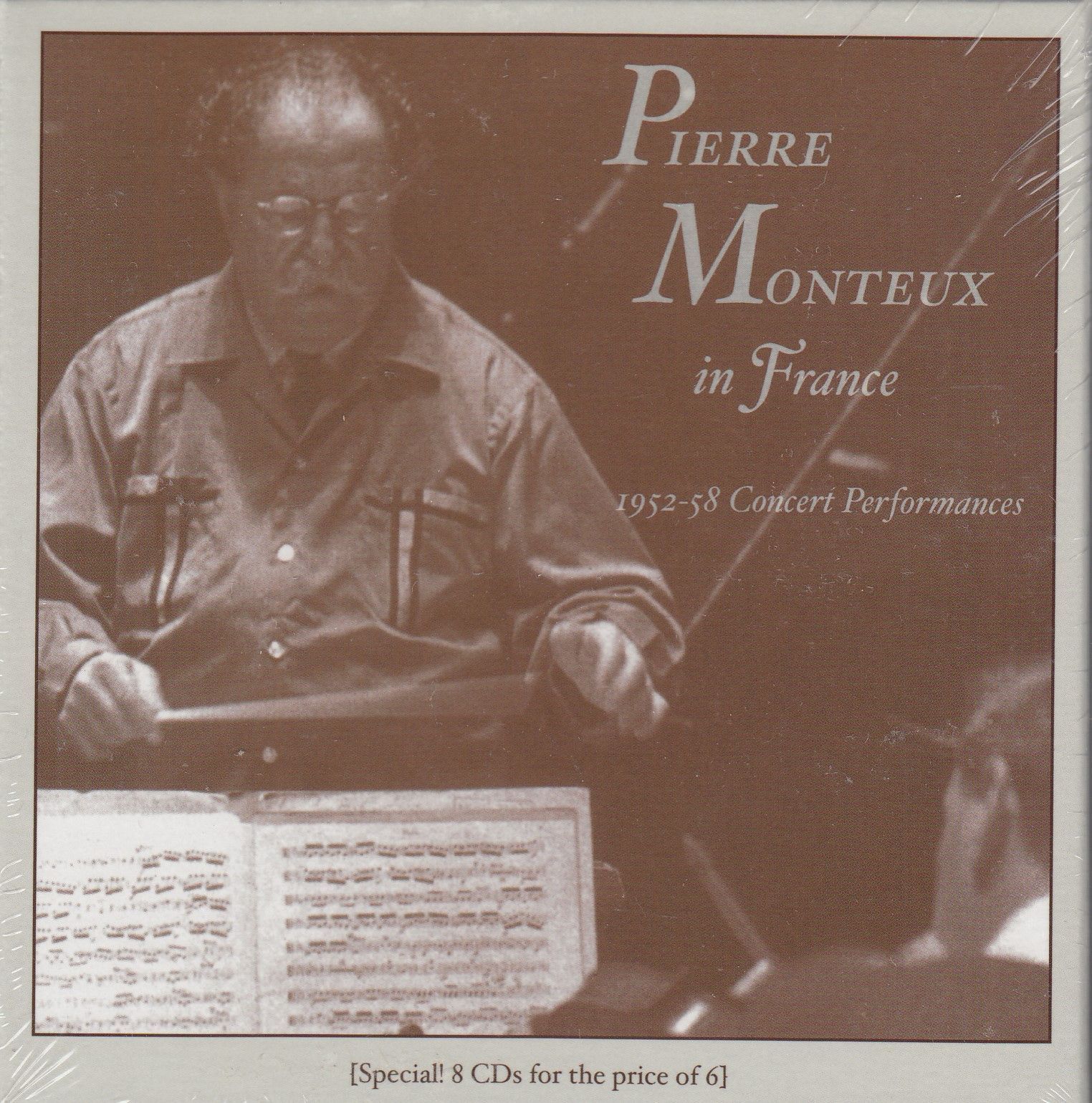 8 CD|M-A ストラヴィンスキー バレエ音楽 春の祭典 -モーツァルト ヴァイオリン協奏曲第5番イ長調K.219他|アニー ジョドリー vn -ピエール モントゥー-フランス国立放送管弦楽団 1955.6.17他