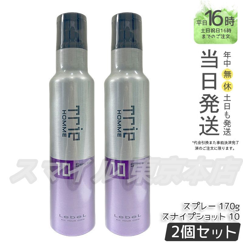 【国内正規品 2個セット】 LEBEL トリエオム スプレー スナイプショット 10 170g ルベル