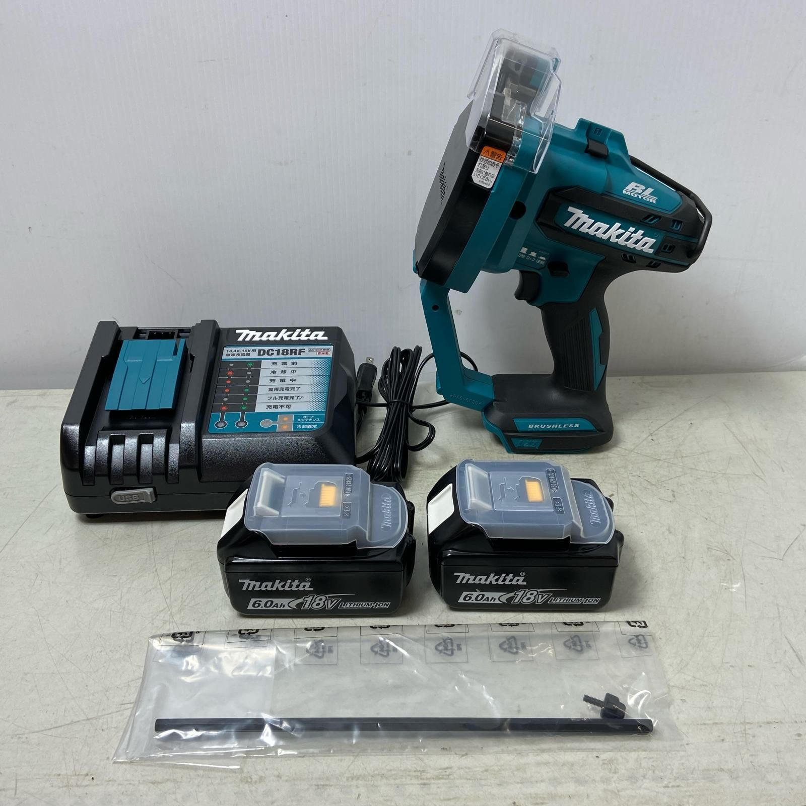 ΦΦMAKITA マキタ 全ネジカッタ 18 v ♥品 S 付属品完備 ブルー