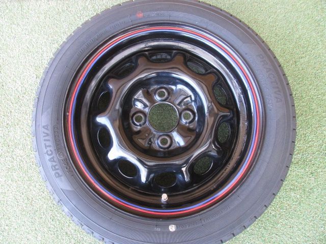 み 日産 スチール 軽サイズタイヤ装着 165 55 R 14 ラヂアルタイヤ４本SET