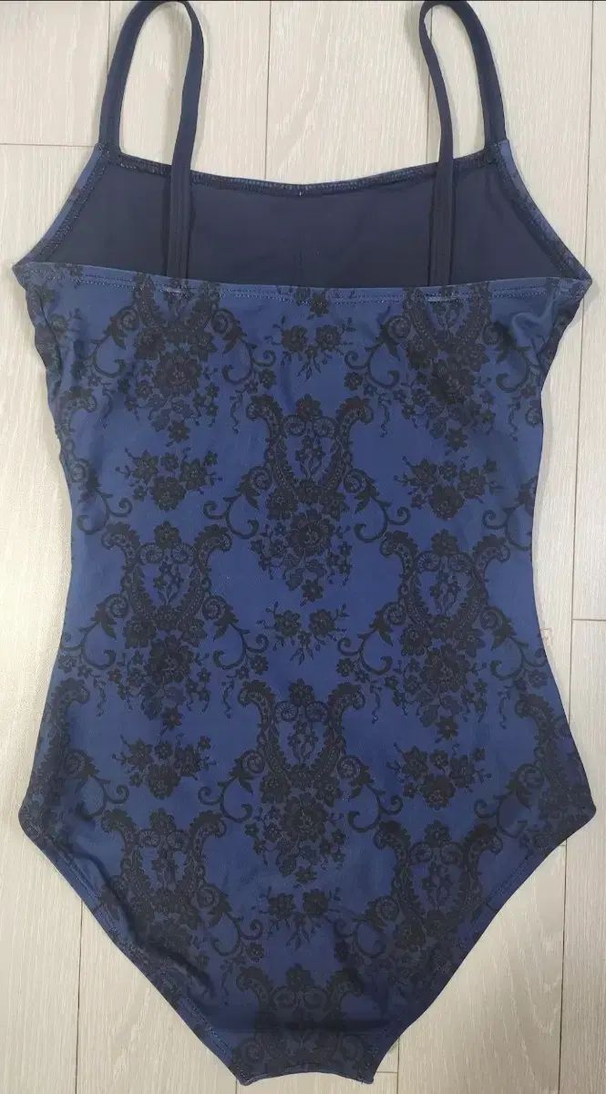 イレール アンド 앤티크 キャミソール レオタード ネイビー m