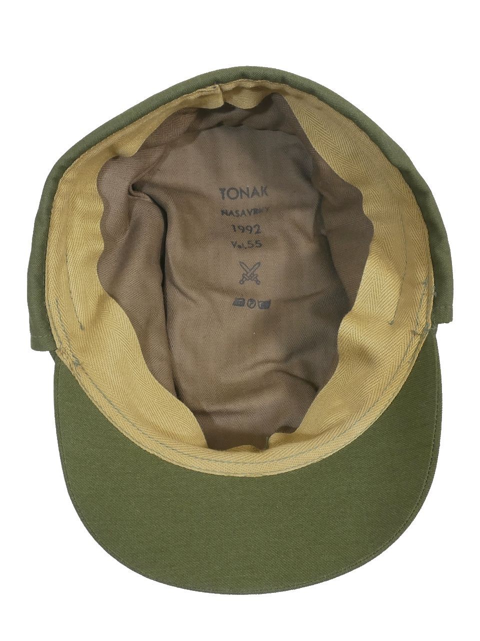 チェコスロバキア軍 VZ85 フィールドキャップ グリーン 新品デッド