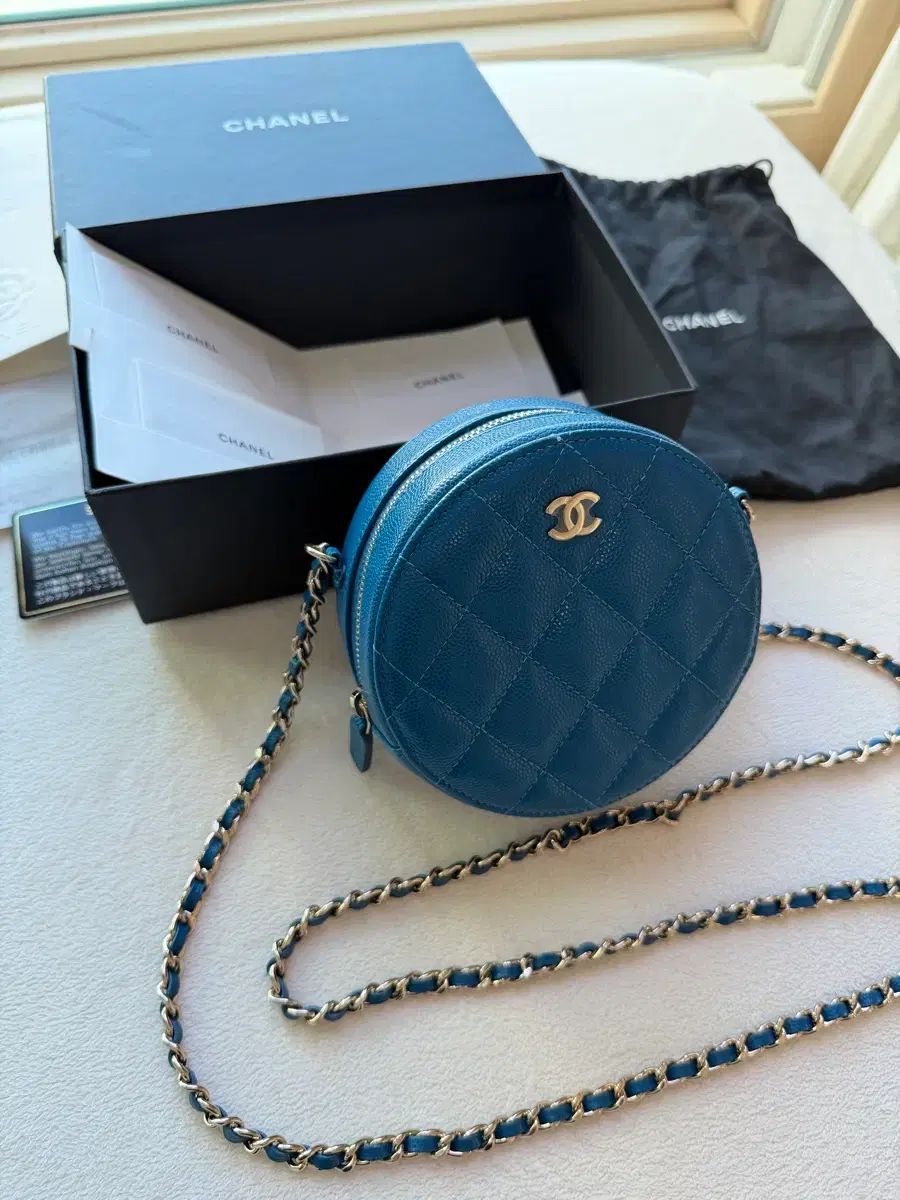 シャネル キャビア 동그리백 タンバリンバッグ