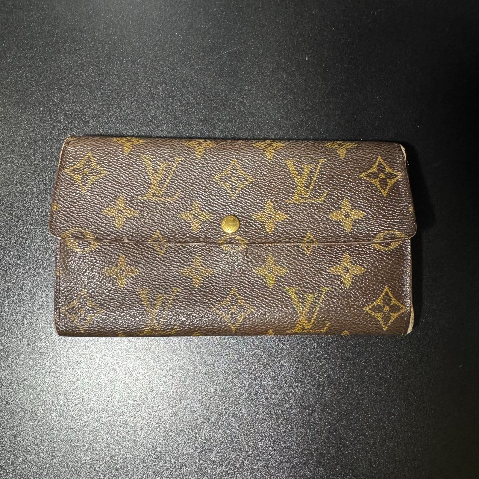 ルイヴィトン モノグラム クレディ長財布