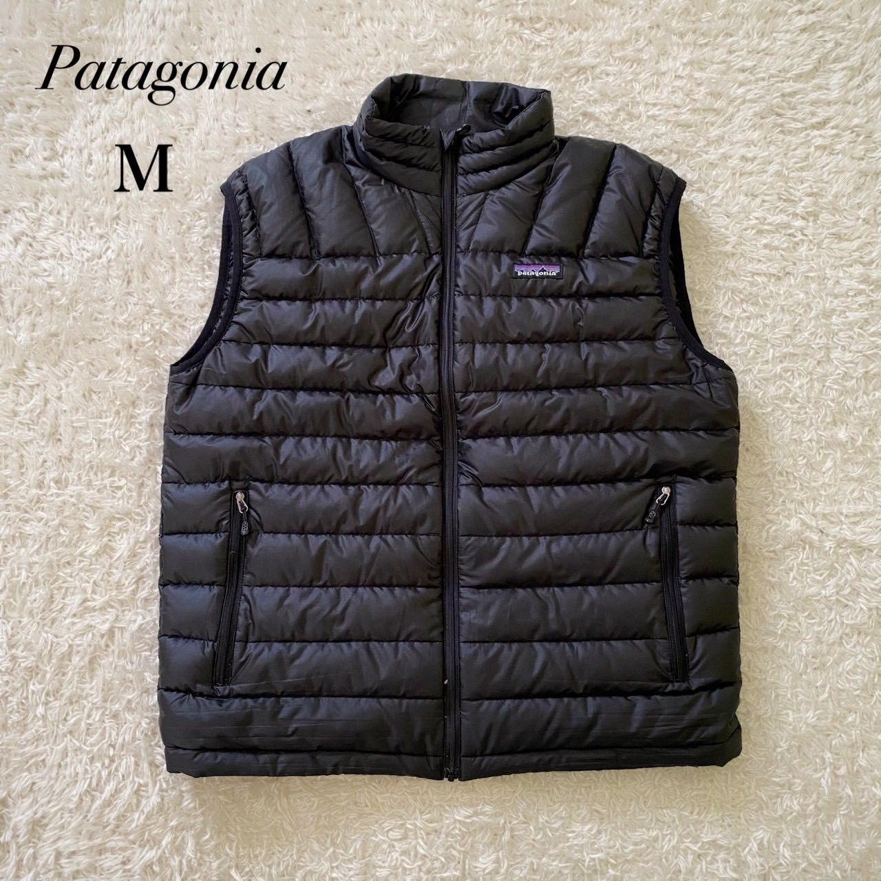 Patagonia パタゴニア DOWN VEST Black ダウンベスト ブラック サイズM 