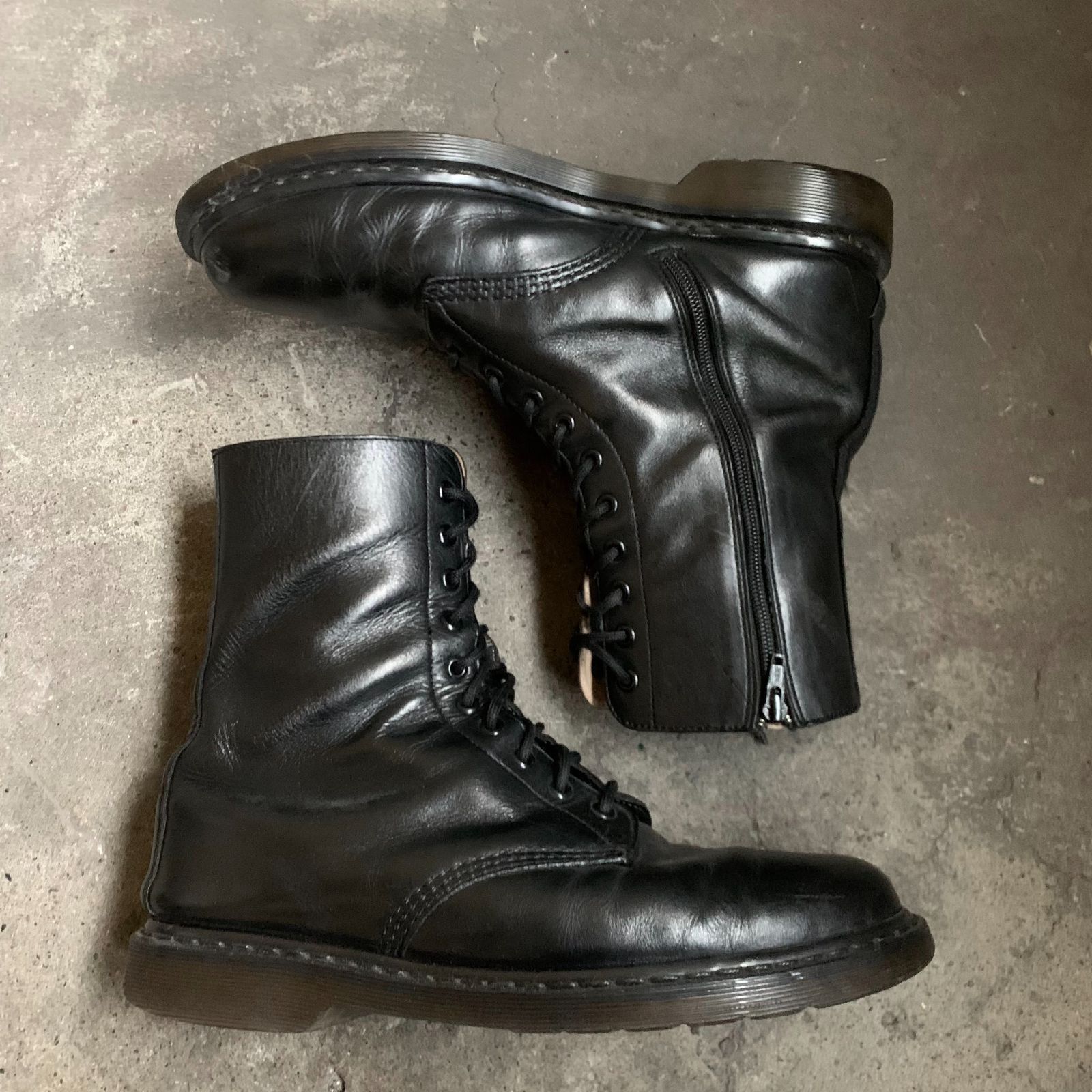 Yohji Yamamoto POUR HOMME x Dr.Martens 12302 サイドジップ オール 