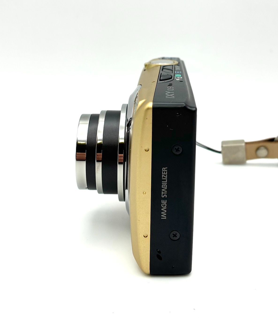 極美品 完動品】付属品完品 Canon デジタルカメラ IXY 10S ゴールド