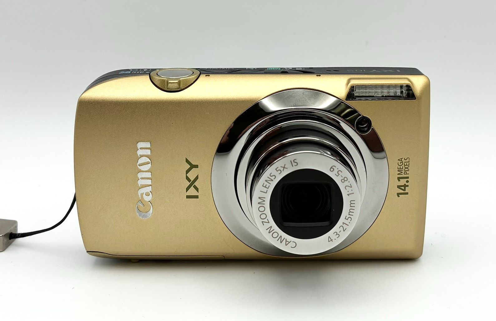 極美品 完動品】付属品完品 Canon デジタルカメラ IXY 10S ゴールド