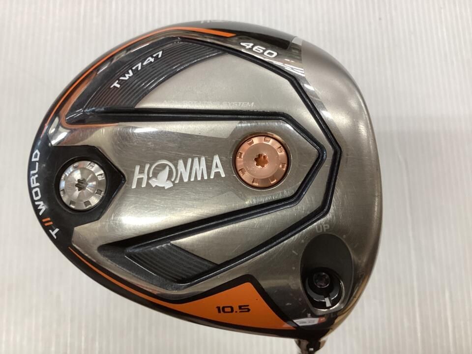 ホンマゴルフ TOUR WORLD TW 747 460 10.5度 VIZARD For 50 Sフレックス ドライバー