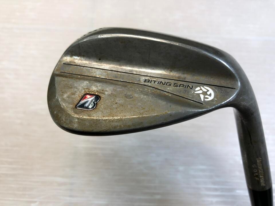 ブリヂストン BITING SPIN ノーメッキ 56度 ダイナミックゴールド HT S 200フレックス ウェッジ