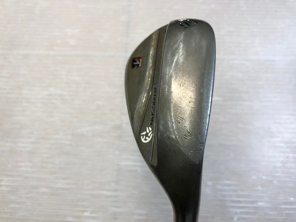 ブリヂストン BITING SPIN ノーメッキ 56度 ダイナミックゴールド HT S 200フレックス ウェッジ 最短