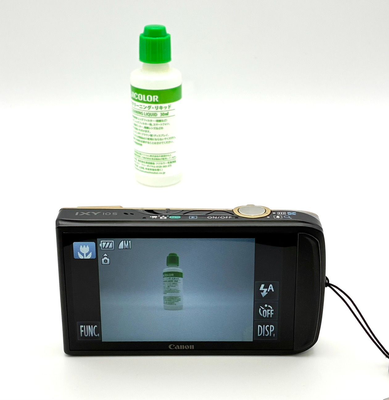 【美品】CANON IXY10S　ゴールド　デジカメ　タッチパネル　専用ケース付 美品】CANON IXY10S ゴールド デジカメ タッチパネル 専用ケース付