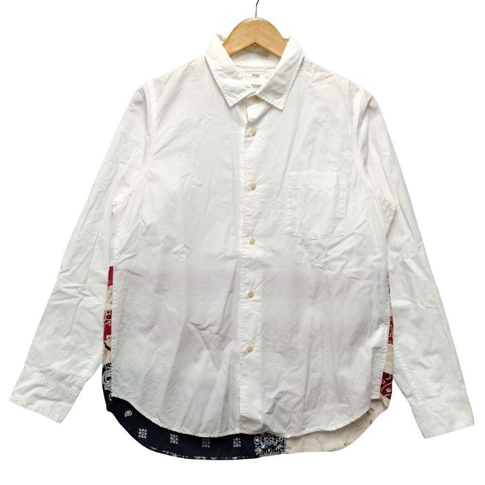 VISVIM ビズビム 品番 0118305011006 FREE EDGE STARS SHIRT L/S COLLARED 長袖シャツ ホワイト系 サイズ1 正規品 / 53092 VISVIM ビズビム 品番 0118305011006 FREE EDGE STARS SHIRT L/S