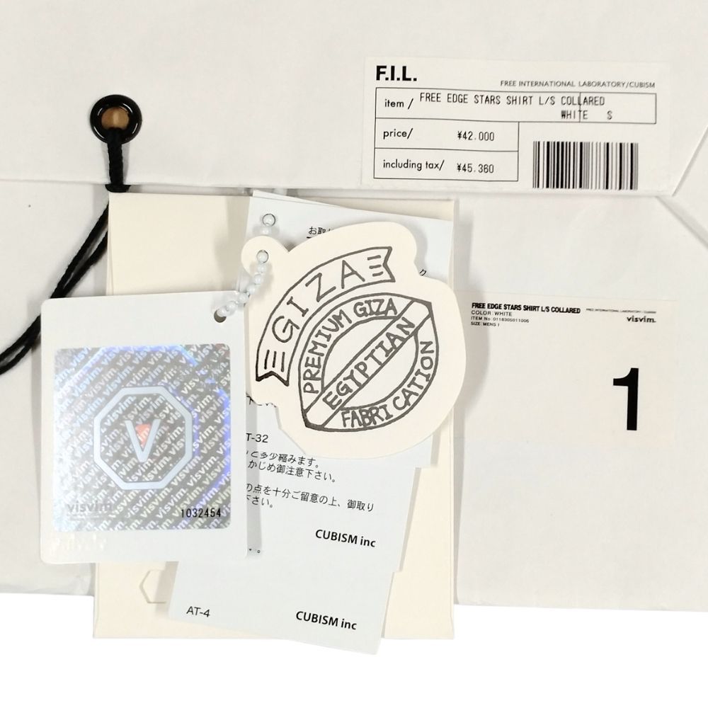 VISVIM ビズビム 品番 0118305011006 FREE EDGE STARS SHIRT L/S