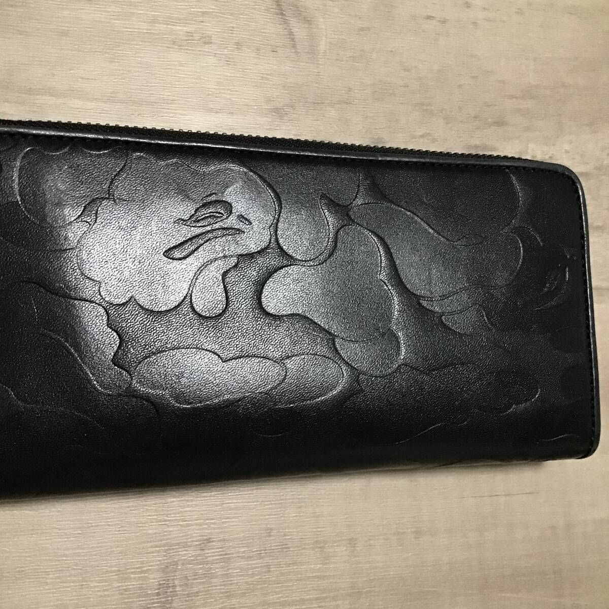 ☆激レア☆ JAM HOME MADE × BAPE CAMO 型押し レザー 長財布 a