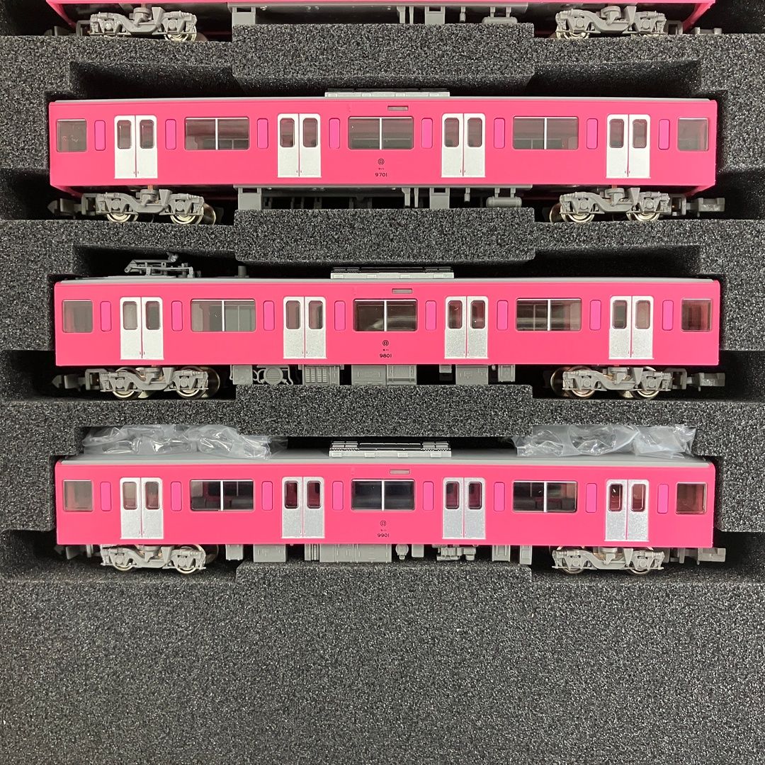 GREENMAX 50564 西武 9000系 9101編成 ピンク 増結用 中間車 6両セット