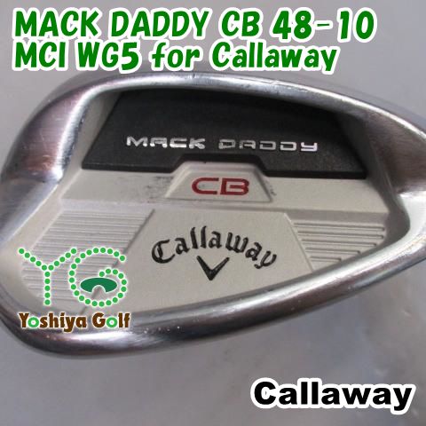 ウェッジ キャロウェイ MACK DADDY CB 48-10|MCI WG 5 for Callaway|WEDGE|48 139076