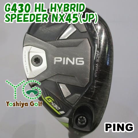 ユーティリティ ピン G 430 HL HYBRID SPEEDER NX 45 JP 26 139599